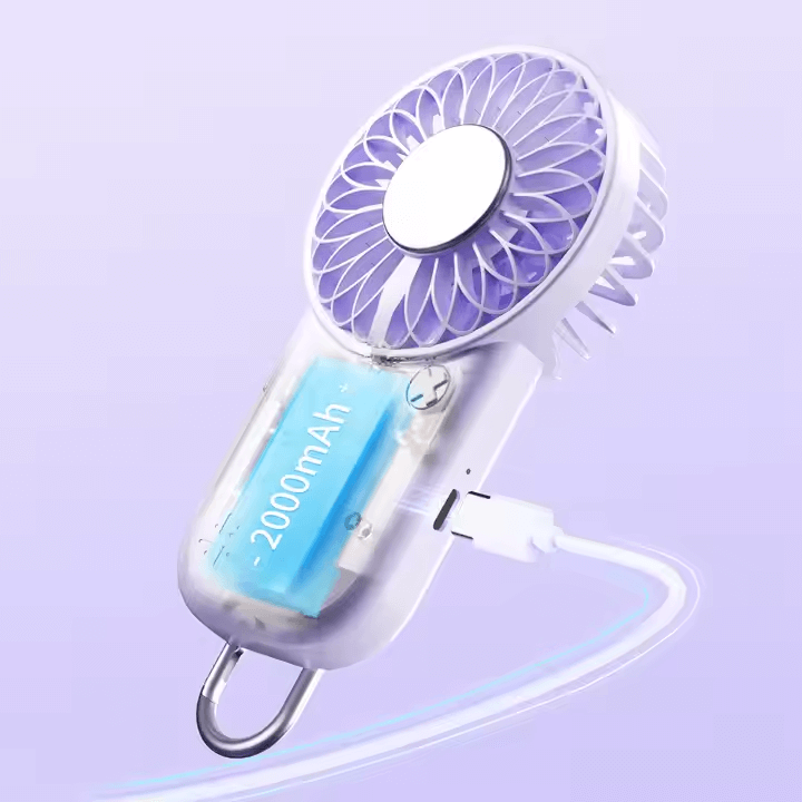 Portable Mini Fan With Buckle by Corporate Gift Store Singapore