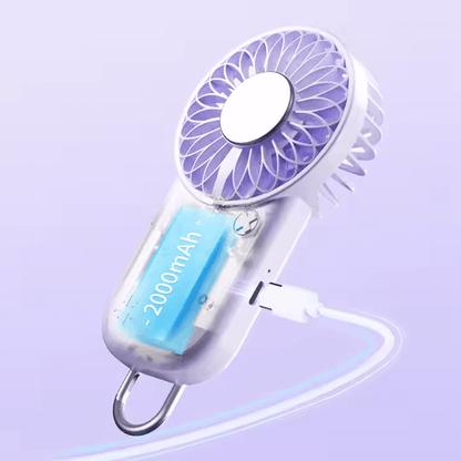 Portable Mini Fan With Buckle by Corporate Gift Store Singapore