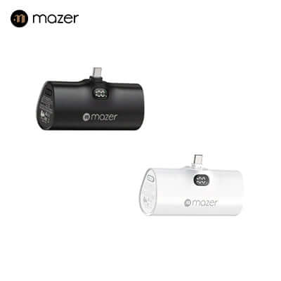 Mazer PowerCharge SuperMini 5000mAh PD 20W Power Bank by Corporate Gift Store Singapore