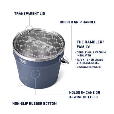 Yeti Rambler® Beverage Bucket with Lid by Corporate Gift Store Singapore