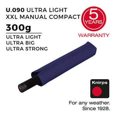 Knirps U.090 Ultralight XXL Manual Compact Umbrella by Corporate Gift Store Singapore