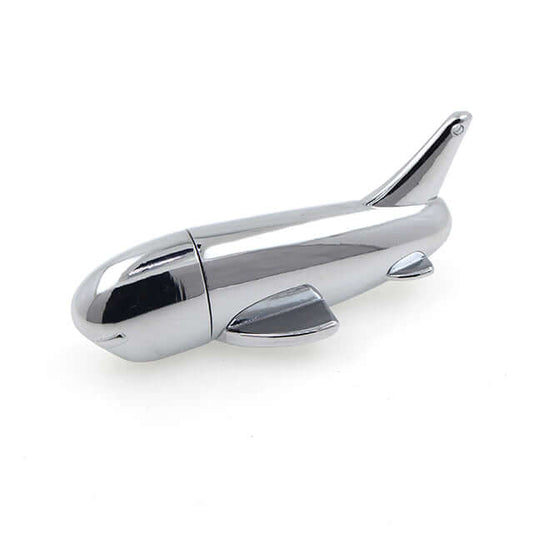 Metal USB Drive in Jet shape by Corporate Gift Store Singapore