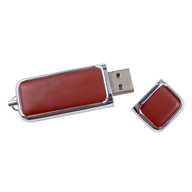 U214 PU Leather USB Drive by Corporate Gift Store Singapore