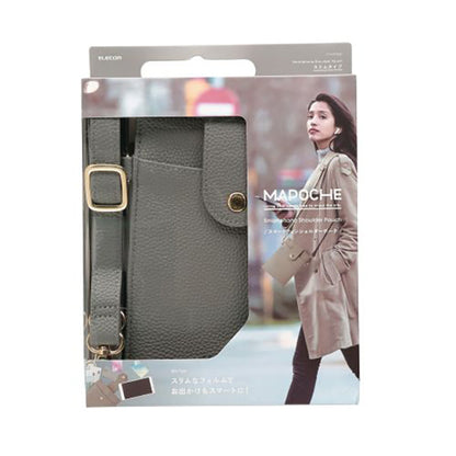 ELECOM P-MAP02 Smartphone Shoulder Pouch with Button by Corporate Gift Store Singapore