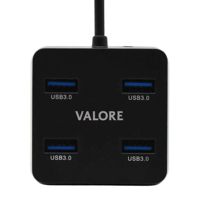 Valore 4-in-1 USB Hub With RGB Lighting (VUH-29)