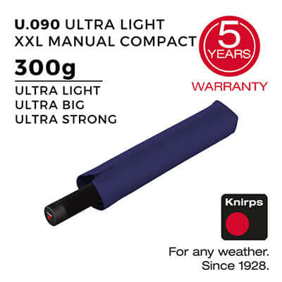 Knirps U.090 Ultralight XXL Manual Compact Umbrella (UV Protection) by Corporate Gift Store Singapore