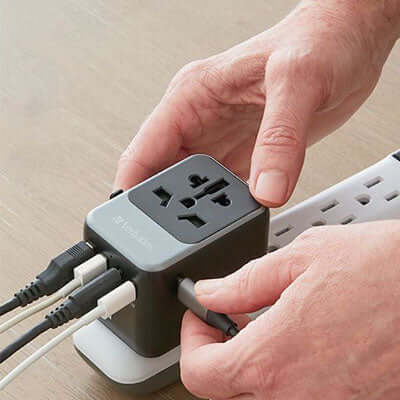 Verbatim 32122 Universal Travel Adapter 28W by Corporate Gift Store Singapore