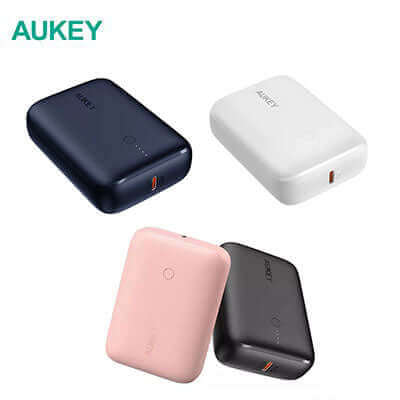 Aukey PB-N83S 10,000MAH 22.5W Powerbank Portable Charger by Corporate Gift Store Singapore
