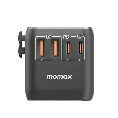 Momax 1-World Universal 4-Port Travel GaN Charger 100W by Corporate Gift Store Singapore