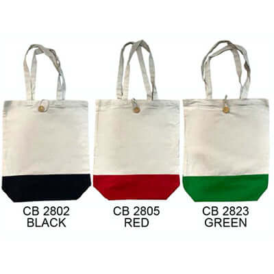 8oz Two Tone Cotton Bag by Corporate Gift Store Singapore