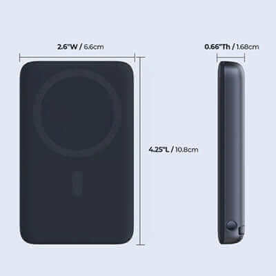 Aukey PB-MS06 MagFusion 10000mAh 30W Qi2 Magnetic Wireless Charging Power Bank by Corporate Gift Store Singapore