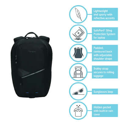 Targus 15-16" Transpire™ Advanced Backpack by Corporate Gift Store Singapore