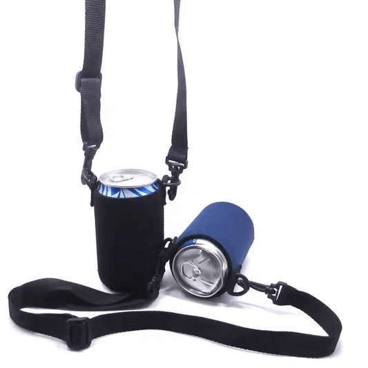 Neoprene Can Cooler with Adjustable Strap by Corporate Gift Store Singapore