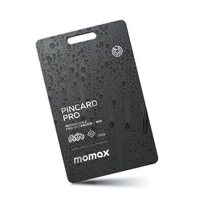 Momax PinCard Pro Rechargeable Find My Tracker by Corporate Gift Store Singapore