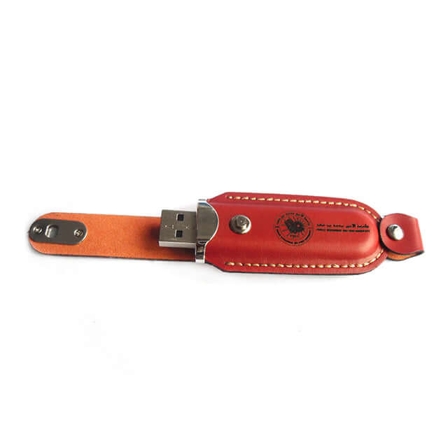 U201 PU Leather USB Drive by Corporate Gift Store Singapore