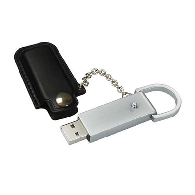 U206 PU Leather USB Drive