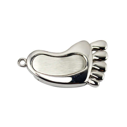 Metal USB Drive in Foot Shape by Corporate Gift Store Singapore