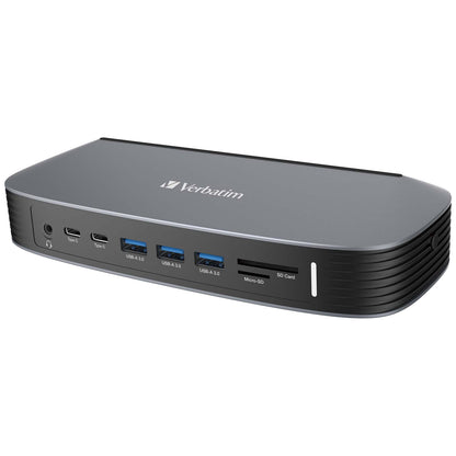 Verbatim 13-in-1 Type C Docking Station with AC Adaptor 100W by Corporate Gift Store Singapore