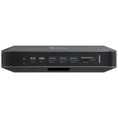 Verbatim 13-in-1 Type C Docking Station with AC Adaptor 100W by Corporate Gift Store Singapore