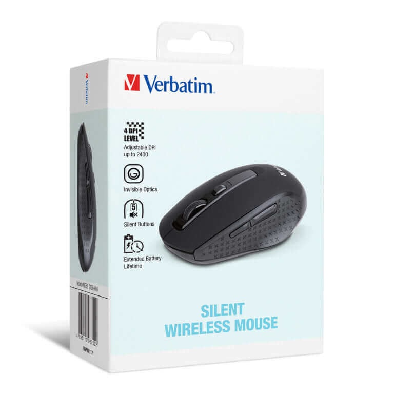 Verbatim Silent Wireless Mouse 66752 by Corporate Gift Store Singapore