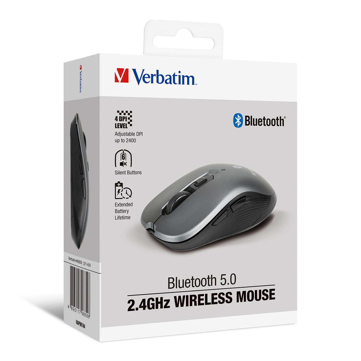 Verbatim Bluetooth 5.0 2.4GHz Wireless Mouse 66859 by Corporate Gift Store Singapore