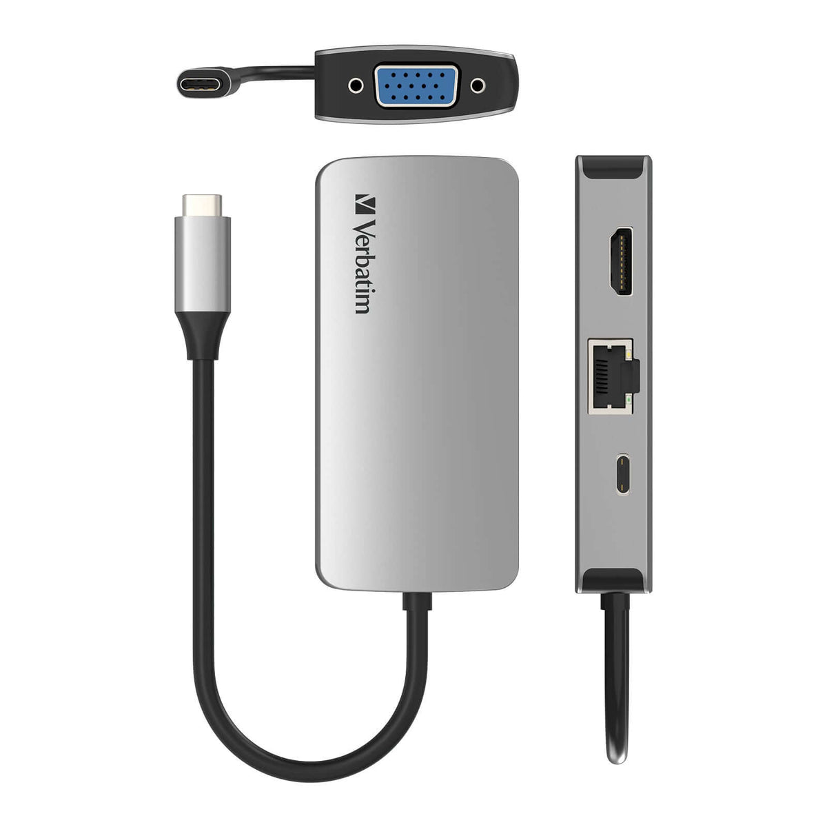 Verbatim 4-in-1 Type C Hub 66955 by Corporate Gift Store Singapore