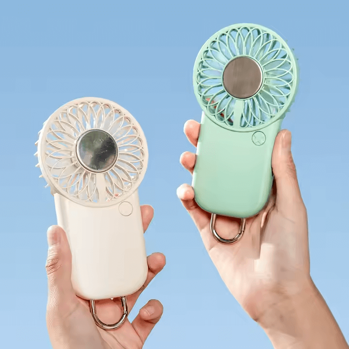 Portable Mini Fan With Buckle by Corporate Gift Store Singapore