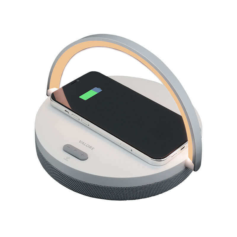 Valore Wireless Speaker With Night Light & Wireless Charging Function (BTS36) by Corporate Gift Store Singapore