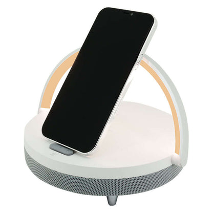Valore Wireless Speaker With Night Light & Wireless Charging Function (BTS36) by Corporate Gift Store Singapore