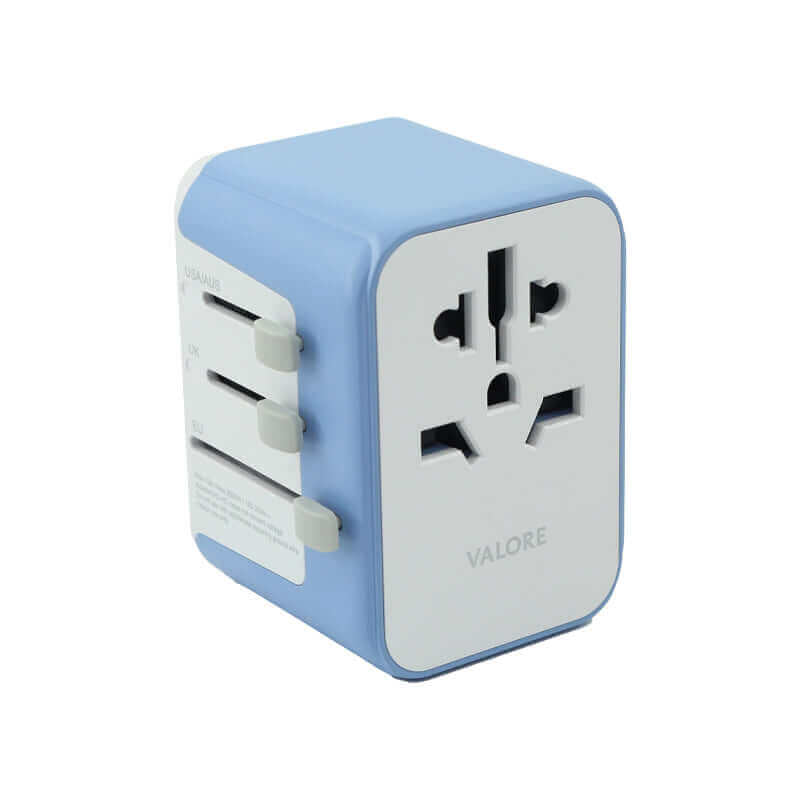 Valore PD30 Universal Travel Adaptor with 4 USB-A + 1 USB-C port (AC164) by Corporate Gift Store Singapore