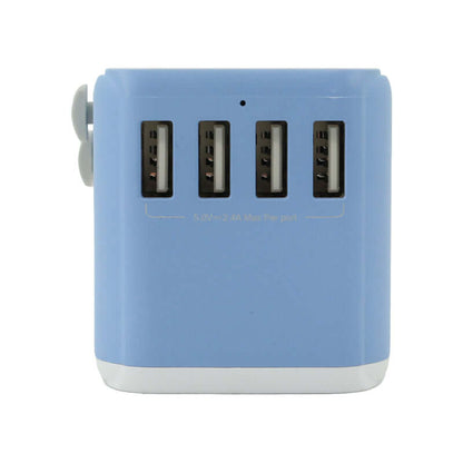 Valore PD30 Universal Travel Adaptor with 4 USB-A + 1 USB-C port (AC164) by Corporate Gift Store Singapore