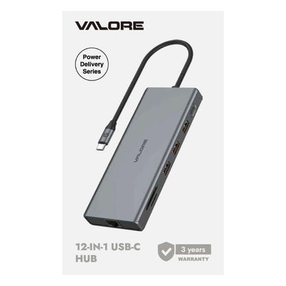 Valore 12-in-1 USB-C Hub (MH-004) by Corporate Gift Store Singapore