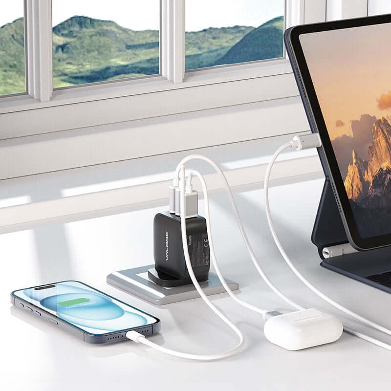 Valore PD70W GaN Wall Charger (PA-009) by Corporate Gift Store Singapore