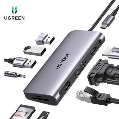 UGREEN 10-in-1 4K HDMI USB C Hub Corporate Gift Singapore