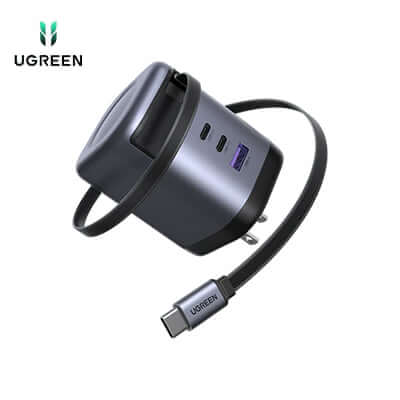UGREEN Nexode 100W Charger with Retractable USB-C Cable Corporate Gift Singapore