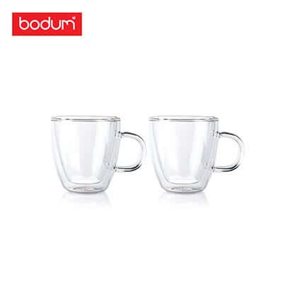 Bodum Bistro 2pcs Espresso Mug Double Wall 0.15L by Corporate Gift Store Singapore