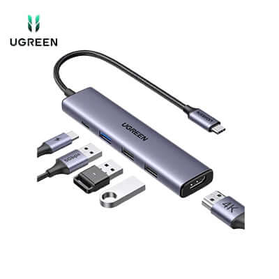 UGREEN Revodok 105 USB C Hub 5 in 1 Multiport Adapter 4K HDMI Corporate Gift Singapore