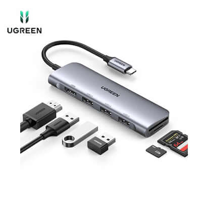 UGREEN 6-in-1 4K HDMI USB C Hub Corporate Gift Singapore