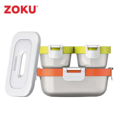 Zoku 7 Piece Neat Stack Food Container by Corporate Gift Store Singapore