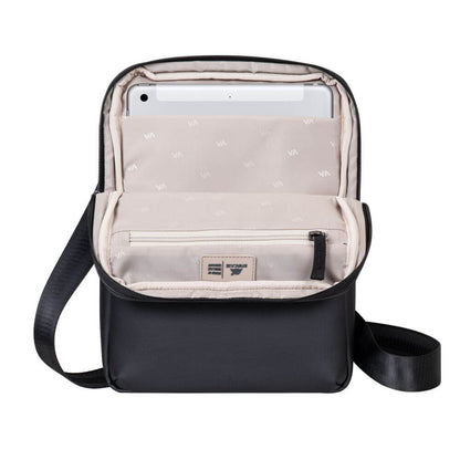 Rivacase Cardiff Canvas Crossbody Bag with Adjustable Strap by Corporate Gift Store Singapore