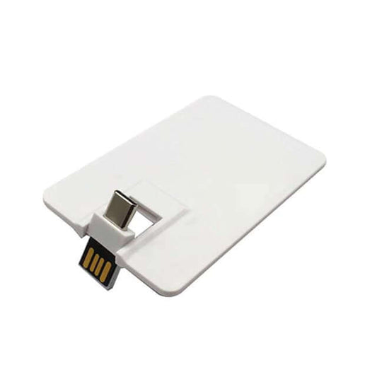 UK69 Card USB Flash Drive with Type C by Corporate Gift Store Singapore