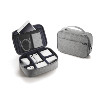 ELECOM BMA-GP15 Organizer Pouch with Handle Double Zipper Adjustable by Corporate Gift Store Singapore