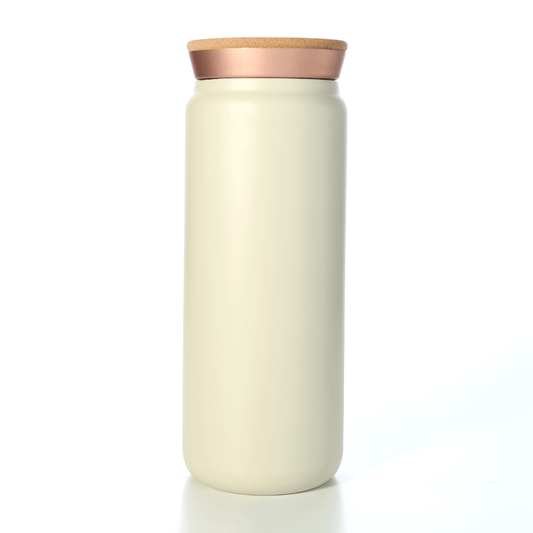540ml Recycled Stainless Steel Vacuum Tumbler With Cork Lid by Corporate Gift Store Singapore