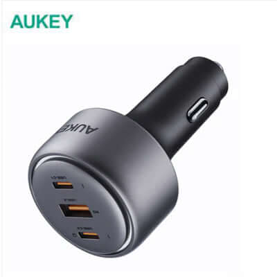 Aukey CC-P4 Pathfinder Mix 3 165W Fast Charging Car Charger Corporate Gift Singapore