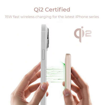 Aukey PB-MS07 MagFusion M Qi2 5000mAh Magnetic Wireless Power Bank Corporate Gift Singapore
