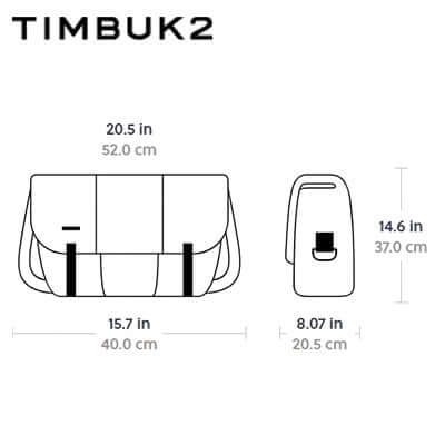 Timbuk2 Classic Messenger Bag L by Corporate Gift Store Singapore