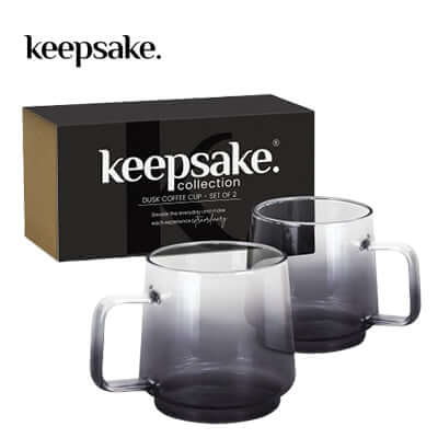 Keepsake Dusk Coffee Cup Set of 2 Corporate Gift Singapore