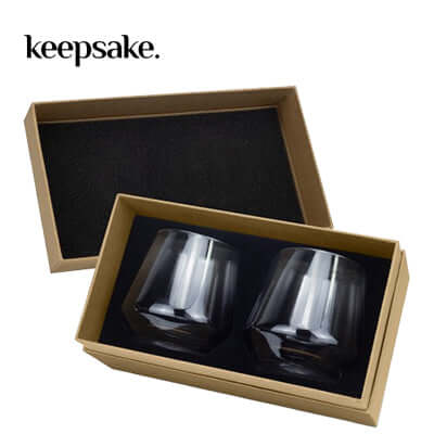 Keepsake Dusk Whiskey Glass Set of 2 Corporate Gift Singapore