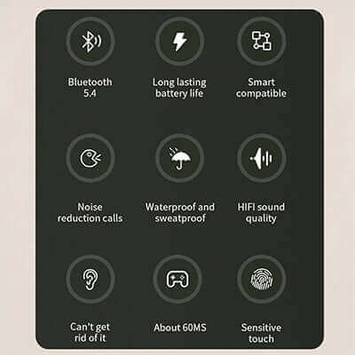 Jeep EC003 Open-Ear Wireless Sport Earbuds by Corporate Gift Store Singapore