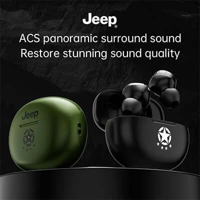 Jeep EW112 Earbuds by Corporate Gift Store Singapore